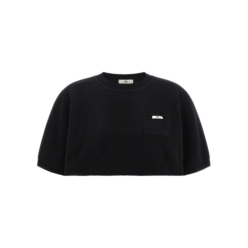 Wool and cashmere top