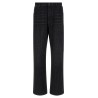 Monogram pattern jeans