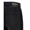 Monogram pattern jeans