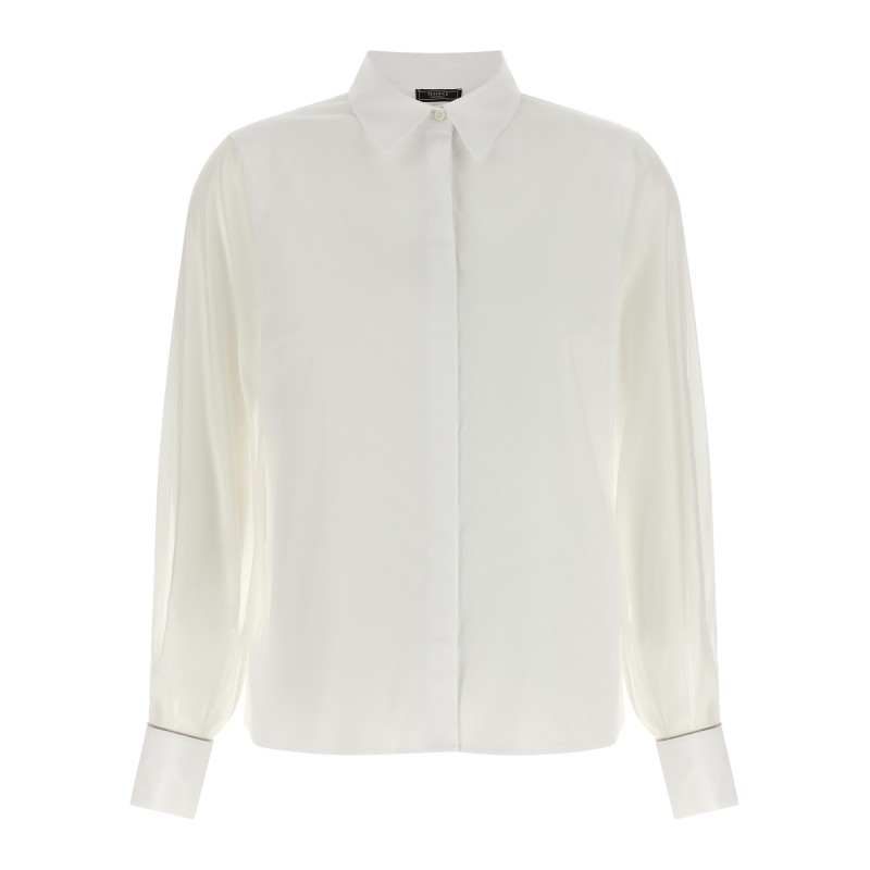 Stretch cotton shirt