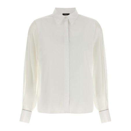 Stretch cotton shirt