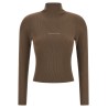Logo ribbed sweater