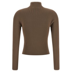 Logo ribbed sweater