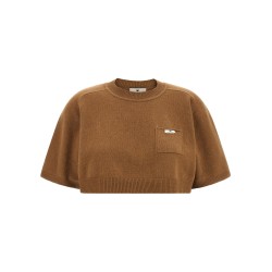 Wool and cashmere top