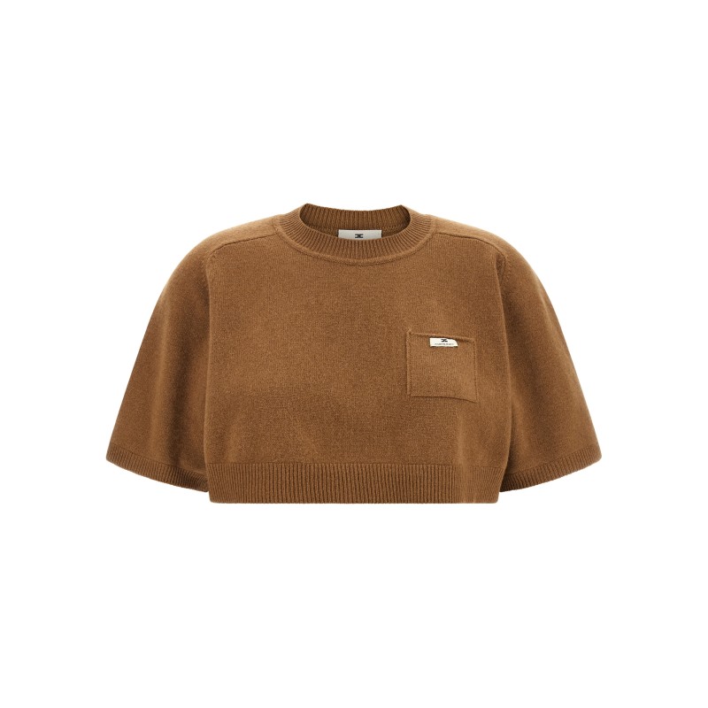 Wool and cashmere top