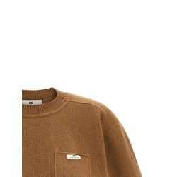 Wool and cashmere top