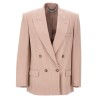 Double-breasted wool blazer