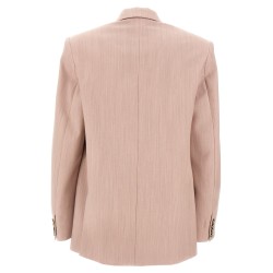 Double-breasted wool blazer