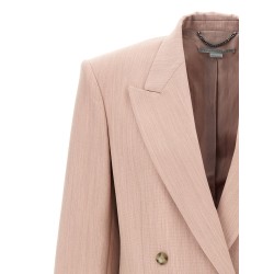 Double-breasted wool blazer