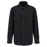 Monogram pattern overshirt