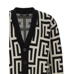 Monogram macro cardigan