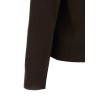 Diamond-shaped collar cardigan