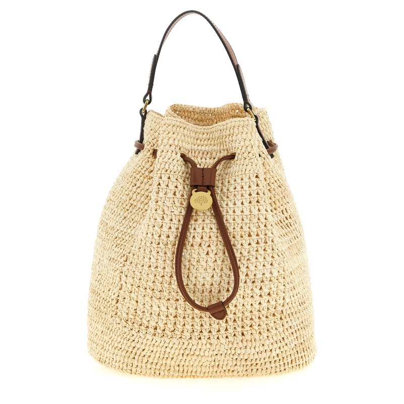 Crochet bucket bag