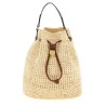 Crochet bucket bag