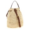 Crochet bucket bag