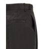 Stretch satin pants