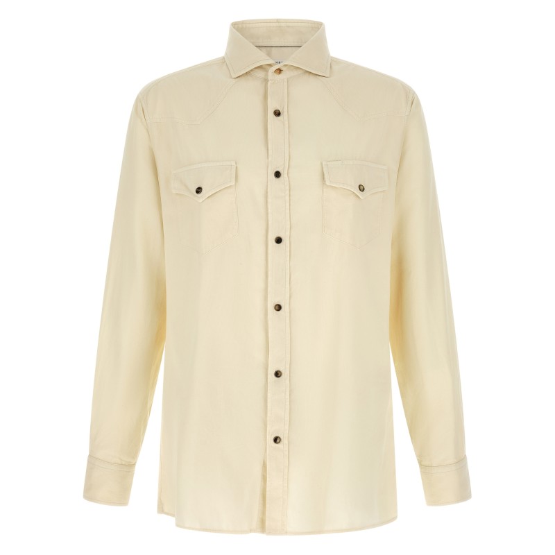 Western velvet shirt
