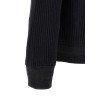 Ribbed knit blouson