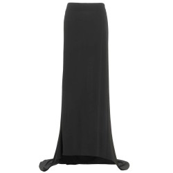 Asymmetrical long skirt