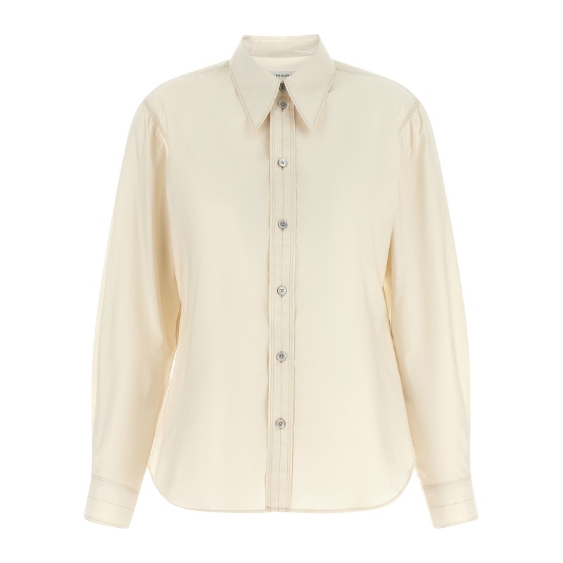 Pointed collar shirt