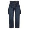 Cut-out jeans