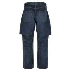 Cut-out jeans