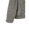 Zipped hooded cardigan