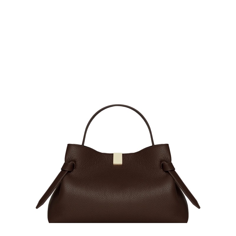 BORSA "GYOZA" IN PELLE