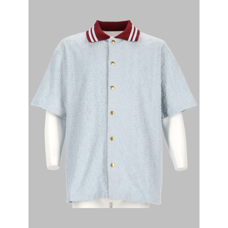 CAMICIA MONOGRAM IN COTONE