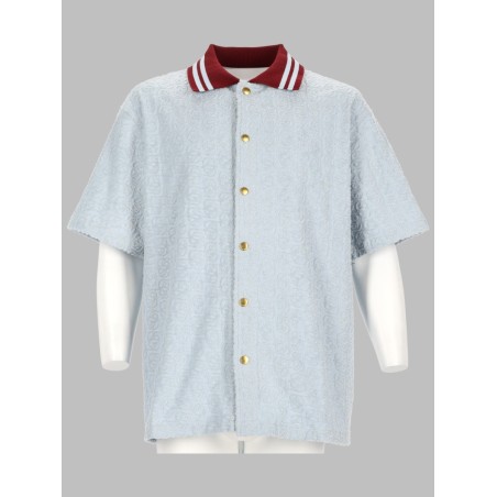 CAMICIA MONOGRAM IN COTONE