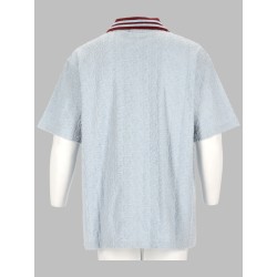 CAMICIA MONOGRAM IN COTONE