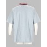 CAMICIA MONOGRAM IN COTONE