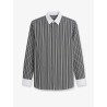 Striped cotton shirt