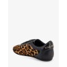Ponyskin sneakers with metal DG logo