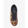 Ponyskin sneakers with metal DG logo