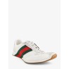 Tempo mesh and suede sneakers with a vintage effect