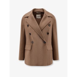 Smmrita virgin wool peacoat