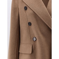 Smmrita virgin wool peacoat