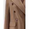 Smmrita virgin wool peacoat