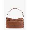 Aventure leather bag with embossed front logo