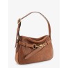 Aventure leather bag with embossed front logo