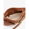 Aventure leather bag with embossed front logo
