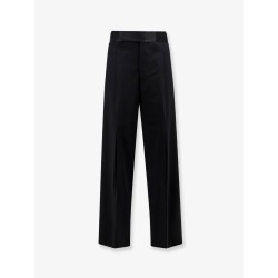 Black Tailored wool trousers