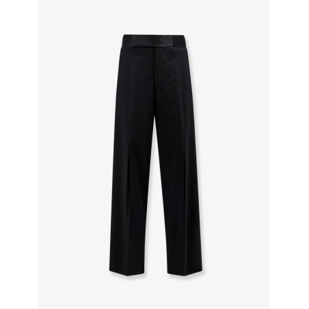 Black Tailored wool trousers