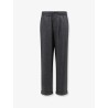 Over virgin wool and cashmere trousers