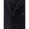 Orno virgin wool blend peacoat