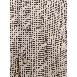 All Over Print Silk Shirt