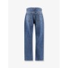 Blue denim jeans