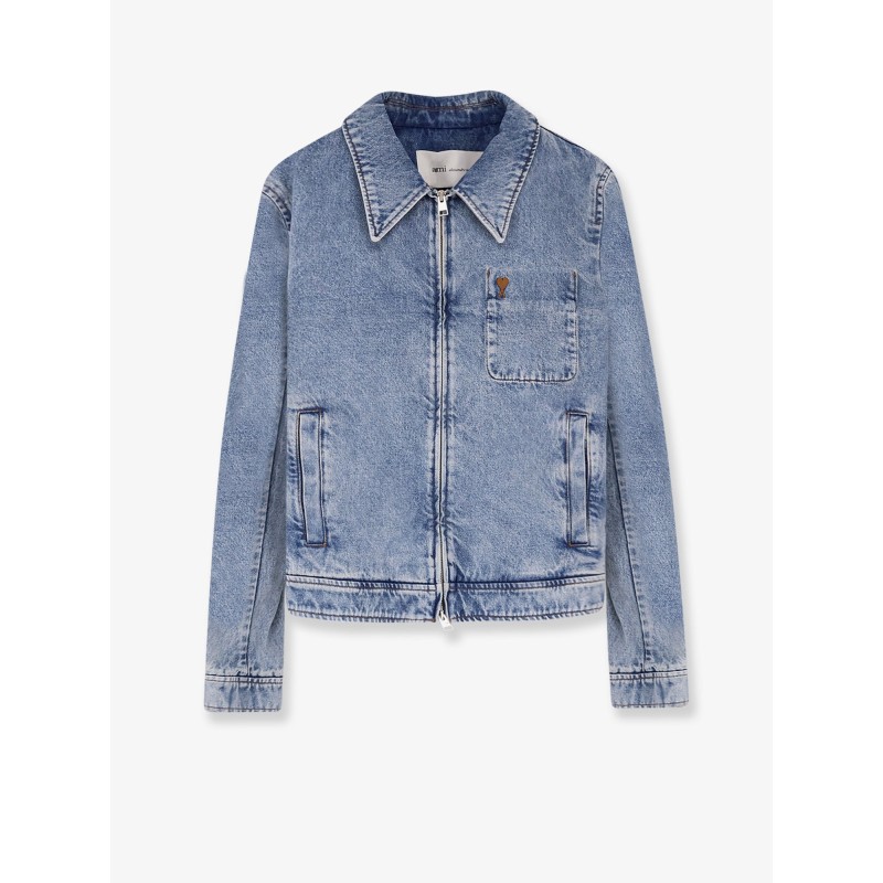Denim Jacket with iconic embroidery