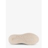 Fendi Force leather sneakers with jacquard FF fabric inserts